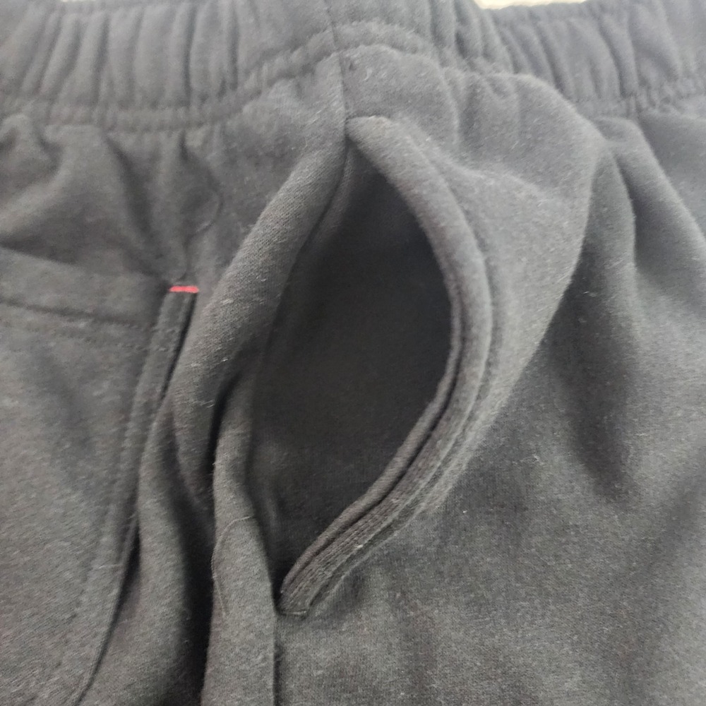 Jordan sweatshorts womens W 32 " black cotton pockets fleece DX9675-310 ladies - Picture 6 of 14